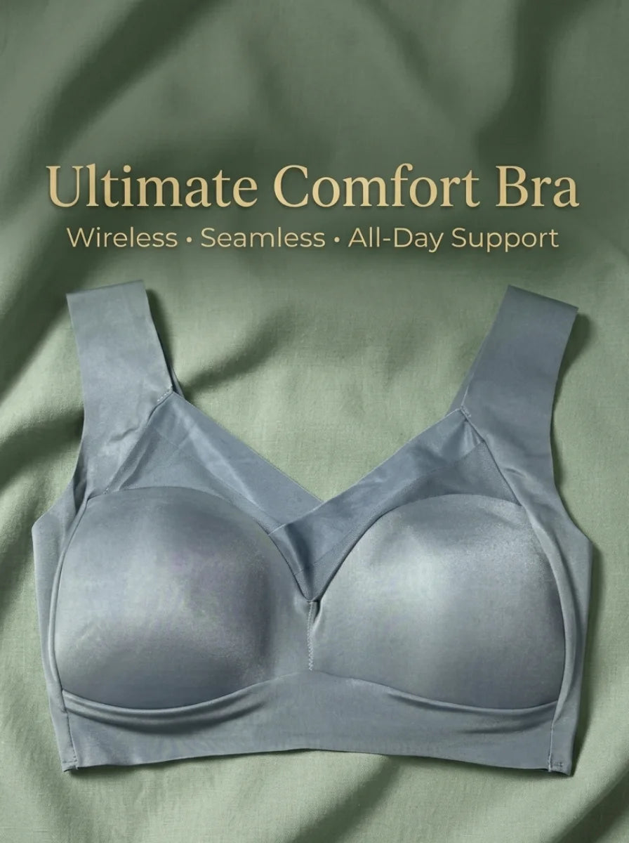 UltraLift Seamless Support Bra - Grey